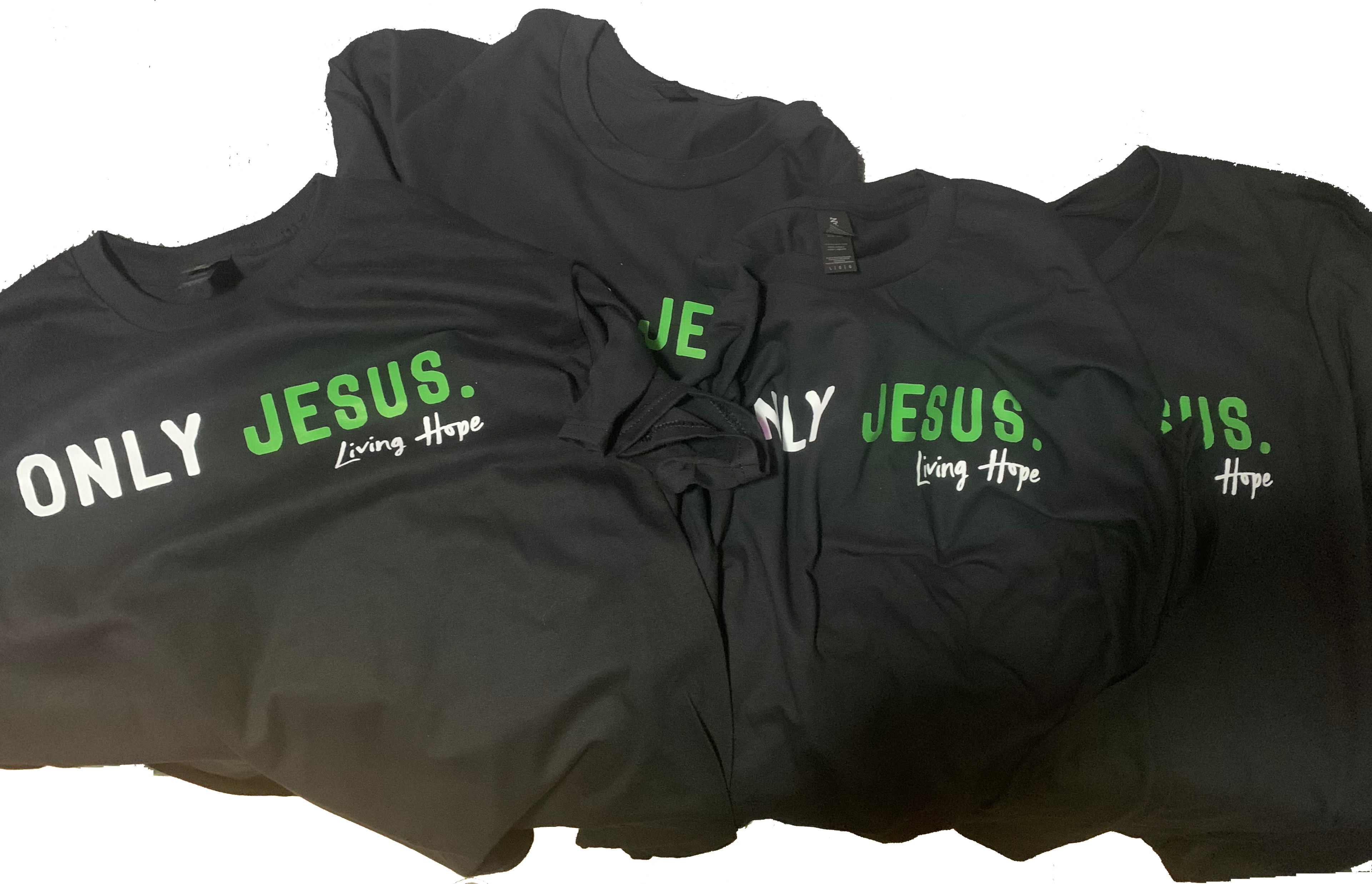 OnlyJesus T-Shirt (With Donation to Living Hope Church)